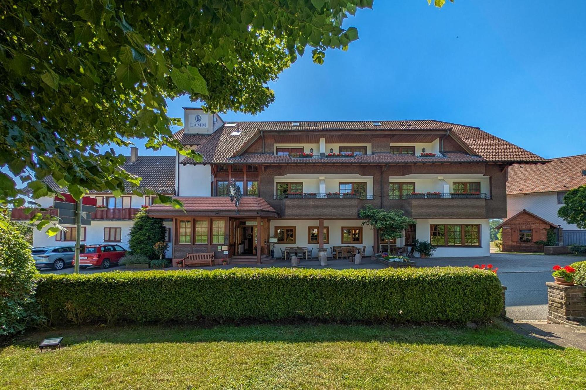 Hotel Restaurant Vinothek Lamm Бад-Херренальб Экстерьер фото